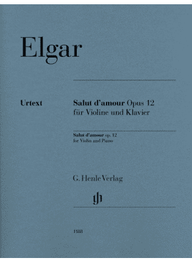 Salut d’amour op. 12 for Violin and Piano